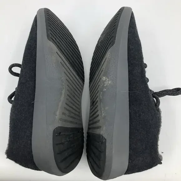 Allbirds Men's Sz 8 Wool Runner Mizzles Running Shoes Black Gray WR M8